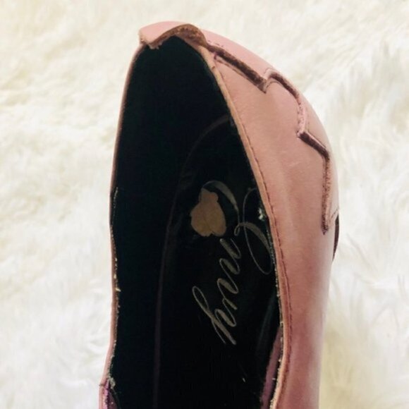 Envy Ankle Bootie 10 Western Style Leather Crushin Mauve Cowgirl Southern - Picture 10 of 10